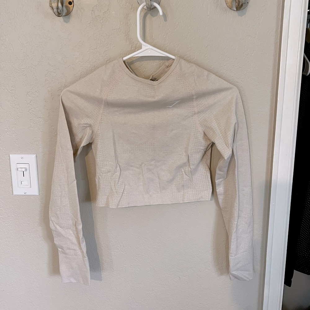 Gymshark long sleeve crop top